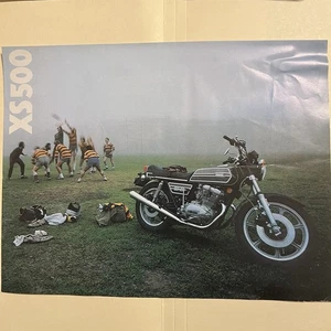 Yamaha XS 500 Sales Brochure Vintage Print Ad Motorcycle Advertisement - Picture 1 of 4