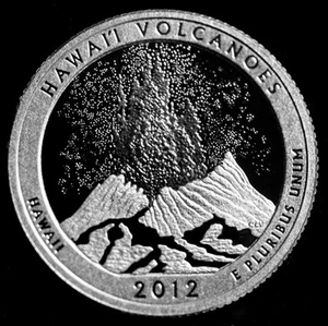 2012 S Volcanoes HI America the Beautiful National Parks ~ Clad Proof - Picture 1 of 2