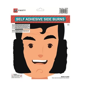 Side Burns Self-Adhesive Style Moustache - Picture 1 of 1