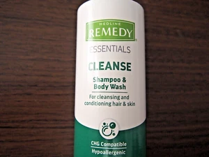 1 Medline Remedy Essentials Shampoo & Body Wash Gel Cleanse 8oz Fresh Scent - Picture 1 of 2