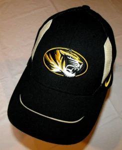 Missouri Tigers Black Nike Hat Adult Adjustable 15% Wool/85% Acrylic - Picture 1 of 6