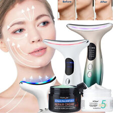 Neck Anti Wrinkle Face Lifting Beauty Device LED Photon Therapy Skin Tightening