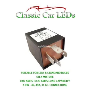 PORSCHE 911 914 912 91461830311 4 PIN ELECTRONIC FLASHER HAZARD RELAY - Picture 1 of 2