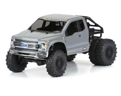 Pro-Line 2017 Ford F-250 Super Duty 1/10 Rock Crawler Body Clear 313mm Cab Only - Image 1 of 4