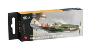 Juego de pintura acrílica #A1005 Arcus mediados de la Segunda Guerra Mundial combatientes soviéticos - Imagen 1 de 2