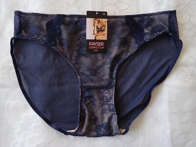 KAYSER, Bikini in Size 12, Colour in Navy and Peach - Image 1 of 2