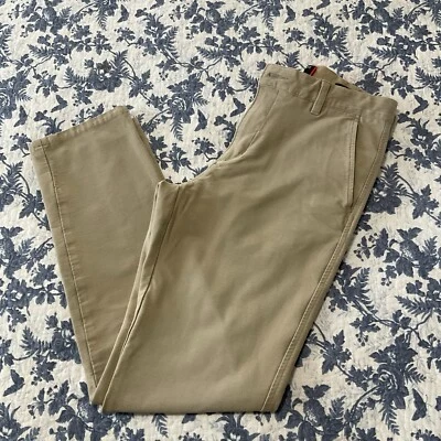 Dockers Mens Pants Khaki 29x30 Slim fit chino flat front Comfort Knit Tan - Image 1 of 4