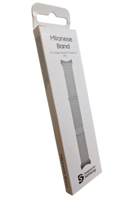 GENUINE SAMSUNG WATCH 4 / 5 / 6 / 7 40MM & 44MM MILANESE STAINLESS STEEL STRAP - Image 1 of 4