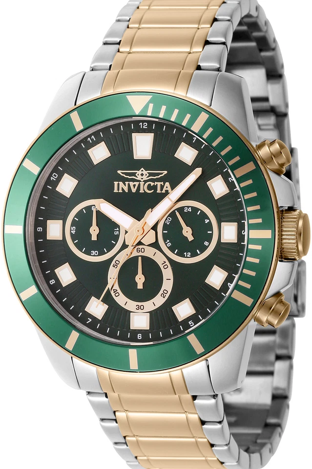 Invicta - Uhr 46048 für Mann Grün aus Edelstahl