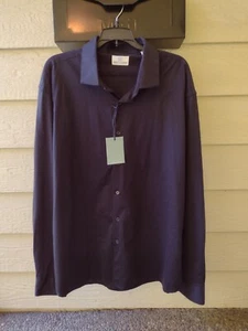 Soft Cloth Men's Long Sleeve Button Up Shirt Size XXL - Picture 1 of 12