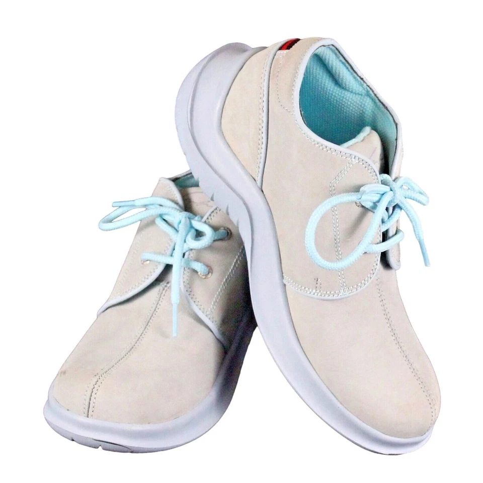 Fubu Marla 6M Blue Low Profile Ankle Suede Leather Lace Up Street Wear Shoe - Image 1 of 4