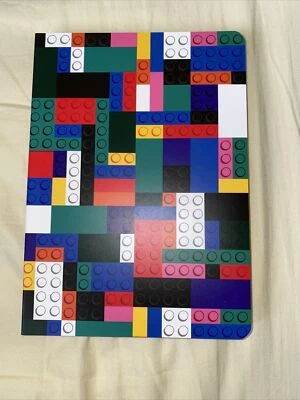 Lego X Target Journal ladrillo libro de papel multicolor. Raro Foto 1 de 3