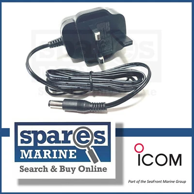 Icom BC-06 UK 12V 1A Switch Mode Charger PSU - IC-M73 & IC-M91D - Image 1 of 3