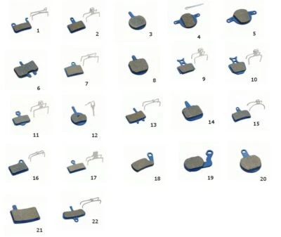Marwi Union Bremsbeläge Disc organisch für Shimano Sram Formula Magura Tektro Ha
