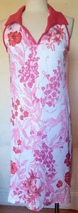 Averardo Bessi Floral Print Sleeveless  Dress Size S - Picture 1 of 6