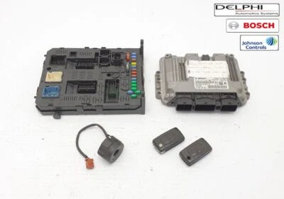KIT ECU PEUGEOT 308 07-14 I 4A,4C 9664843780 - Immagine 1 di 4