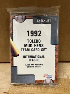 1992 TOLEDO MUD HENS FLEER PROCARDS MILB TEAM SET TRAVIS FRYMAN DETROIT TIGERS - Picture 1 of 11