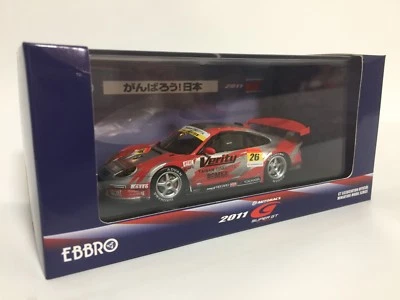 Porsche Verity Taisan 911 (Ganbarou Nippon) #26 Super GT300 2011 1:43 44576 E... - Immagine 1 di 4