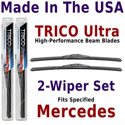 Comprar American: Juego de 2 escobillas limpiaparabrisas TRICO Ultra se adapta a la lista Mercedes-Benz: 13-26-26 Foto 1 de 4