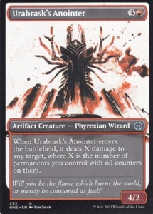 URABRASK'S ANOINTER 293 SHOWCASE PHYREXIA: ALL WILL BE ONE MTG MAGIC NM - Picture 1 of 1