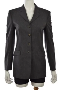 Chaqueta Blazer para mujer Piazza Sempione talla 38 gris lana moteada - Imagen 1 de 4