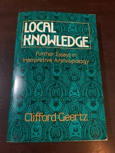 LOCAL KNOWLEDGE further essays in interpretive anthropology book Clifford Geertz - Foto 1 di 6