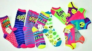 GIRL'S SOCKS by FADED GLORY.*11 PAIR*..YOUTH LARGE/SHOE SIZE 4-10...NEW w/t TAGS - Picture 1 of 3