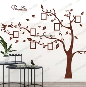 Large Family Photoframes Tree Wall Decal Stickers Home Art Decor Mural Paper UK - Picture 1 of 9