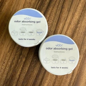 2 Gel absorbente de olores perfumado de lavanda Ubbi para adultos o cubo de pañales dura 4 semanas - Imagen 1 de 2