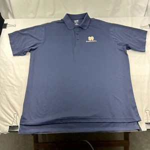 Polo de baloncesto Adidas Climalite Notre Dame - adulto talla XL - nuevo sin etiquetas - Imagen 1 de 7
