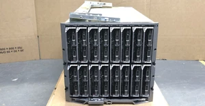 Dell PowerEdge M1000e 10GBit 16x M620 320-Cores 2TB RAM 15TB SSD Blade Solution - Picture 1 of 2