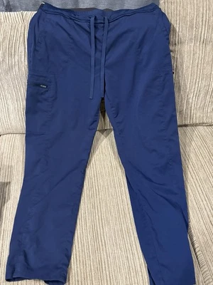 Grey's Anatomy Barco Spandex Stretch Jogger Blue Scrub Pants Size XL - Image 1 of 4