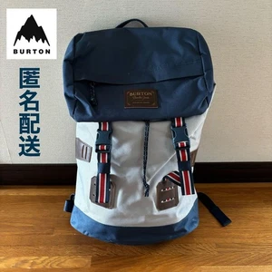 Burton Backpack Rucksack Gray Blue approx. Height 48cm Width 35cm Depth 16cm - Picture 1 of 19