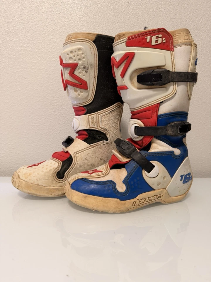 Botas de Motocross Alpinestars T6s - Usadas - Estado Se muestra en las fotos Foto 1 de 4