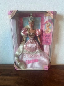 NRFB 1997 Mattel Rapunzel Barbie #17646 Barbie Puppe - Bild 1 von 5