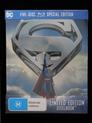 Superman Anthology Steelbook Blu-ray New & Sealed 5 Movie Collection - image 1 of 4