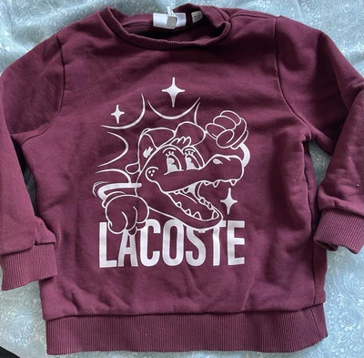sudadera lacoste niños Foto 1 de 4