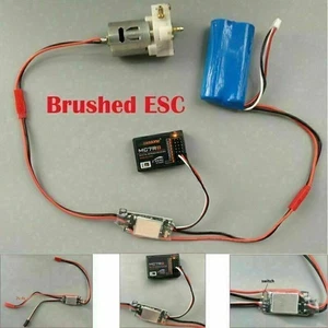 360 370 385 Water Pump Single Way Brushed ESC 20A Spare for RC Jet Boats Switch - Picture 1 of 5