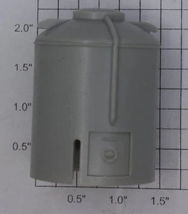 American Flyer PA-13C201GX S-Scale Gray Blank Canister - No Lettering - Picture 1 of 3