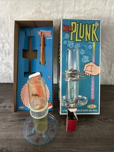 Vintage Ker Plunk Game by Ideal 1967, Possibly complete...Marbles Sticks Box - Picture 1 of 16