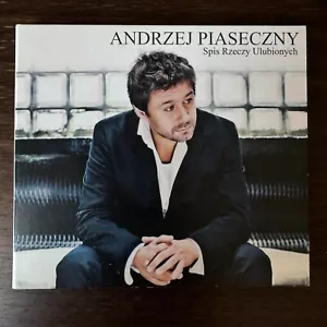 ANDRZEJ PIASECZNY - SPIS RZECZY ULUBIONYCH (CD) 2009!!! RARE!!! SONY POLAND - Imagen 1 de 4