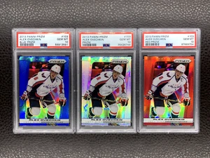 2013-14 Panini Prizm Alexander Ovechkin SET of 3 Blue Silver Red #103 ALL PSA 10 - Picture 1 of 9