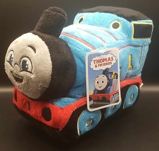 2006 Gund Thomas The Tank Engine And Friends locomotiva de pelúcia trem  brinquedo macio 9”