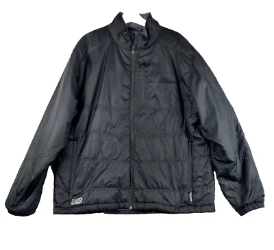 DRI DUCK Puffer Jacket Mens XL Black  Polyester Pockets Full Zip Long Sleeve - Image 1 of 4