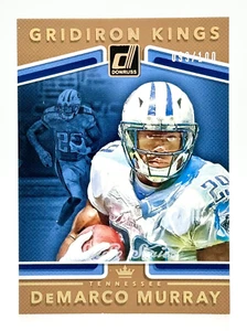 2017 Donruss Gridiron Kings Studio Series #30 DeMarco Murray 99/100 Titans - Picture 1 of 2