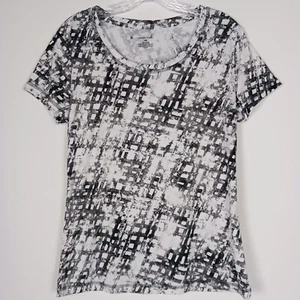 Exertek Womens Size M Performance Tee Pullover Short Sleeve Stretch Workout Tee  - Picture 1 of 3