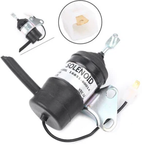 1PC Fuel Shut Off Solenoid Fit Kubota Enigne D902 16851-60010/16851-60014 gk - Picture 1 of 10
