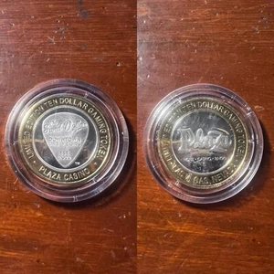The Sand Dollar / Plaza Silver Strike Ten Dollar Token - Picture 1 of 1