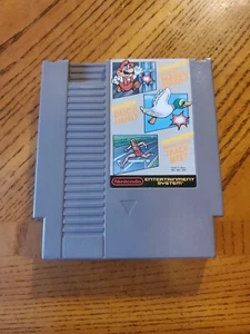 SUPER MARIO BROS DUCK HUNT WORLD CLASS TRACK MEET GAME Nintendo System NES  - Picture 1 of 3