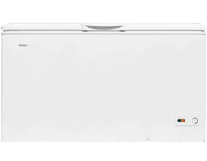 Haier 373L Chest Freezer White HCF384W2 Interior Light Drainage Outlet New - Picture 1 of 1